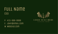 Angel Wings Halo Holy Business Card Image Preview