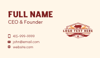 Roast Pig Barbecue Business Card Preview