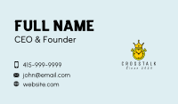 Royal Crown Clock  Business Card Image Preview