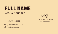 Horse Cowboy Hat Business Card Image Preview