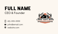 Construction Hammer Carpentry Business Card Image Preview