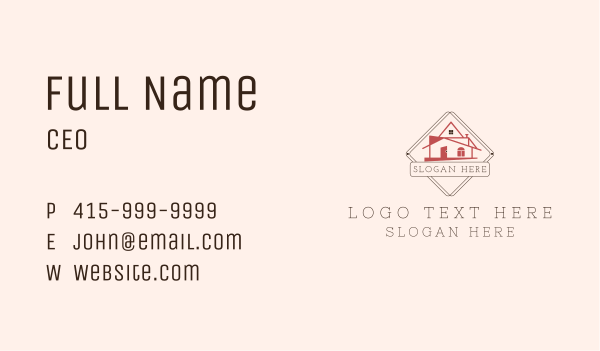 Home Apartment Realty  Business Card Design Image Preview