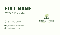 Tree Reading Bookstore Business Card Image Preview
