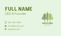 Pine Tree Patch Business Card Image Preview