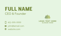 Pine Tree Patch Business Card Image Preview