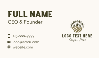 Farm Field Gardening  Business Card Image Preview