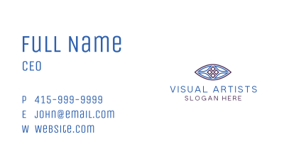 Optic Eye Window Business Card Image Preview