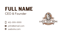 Gentleman Dog Suit Business Card Image Preview