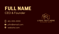 Roofing Real Estate Property Business Card Design