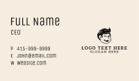 Cheeky Boy Barbershop  Business Card Image Preview