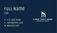 White Corporate Building Business Card Image Preview
