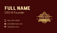 Luxury Decorative Royal Business Card Image Preview