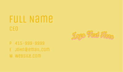 Retro Vintage Business Business Card Image Preview