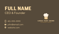 Bread Chef Hat Business Card Design