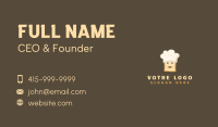 Bread Chef Hat Business Card Image Preview