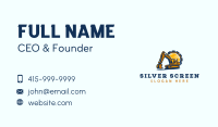 Excavator Construction Builder Business Card Image Preview