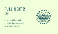 Mountain Lake House Business Card Image Preview