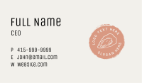 Delicious Oyster Seafood Business Card Image Preview