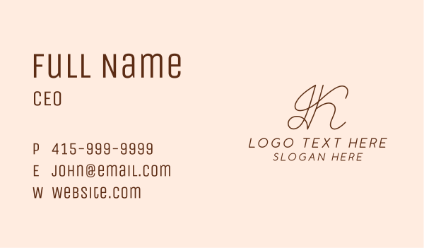 Stylist Seamstress Boutique Business Card Design Image Preview