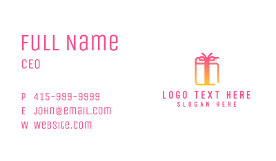 Book Gift Shop  Business Card Image Preview