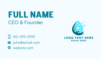 Hand Liquid Sanitizer Business Card Design