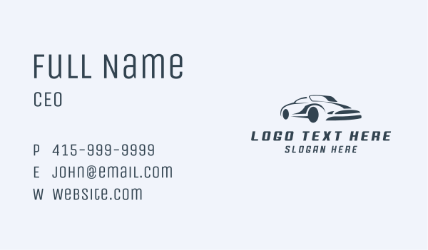 Auto Car Vehicle Business Card Design Image Preview