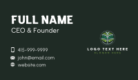 Tree Plant Nature Business Card Design