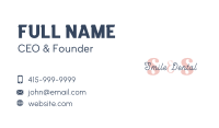 Generic Stylist Business Business Card Image Preview