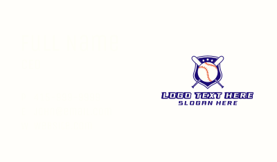 Baseball Sports Game Business Card Image Preview