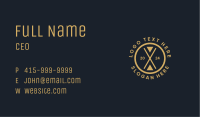 Yellow Business Agency  Business Card Image Preview