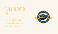 Pilot Cap Aviation Business Card Image Preview