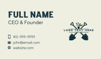 Shovel Plant Agriculture Business Card Image Preview