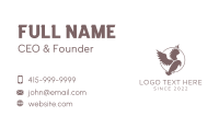 Fierce Bird Circle Business Card Design