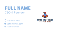 Cute Colorful Vulture Business Card Image Preview