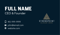 Luxury Triangle Pyramid Business Card Image Preview