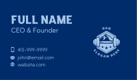 Barbell Mountain Stars Business Card Image Preview