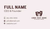 Wild Bear Barrel Business Card Image Preview