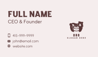 Wild Bear Barrel Business Card Image Preview