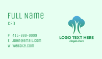 Modern Fresh Tree Business Card Image Preview