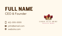 Wyoming Indian Paintbrush Business Card Preview