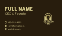 Pine Tree Carpentry Woodworking Business Card Image Preview