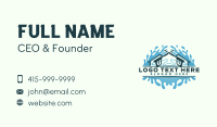 Water House Pressure Washer Business Card Image Preview