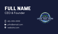 Pressure Wash Cleaner Business Card Preview