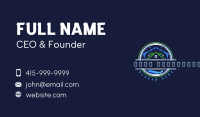 Pressure Wash Cleaner Business Card Image Preview