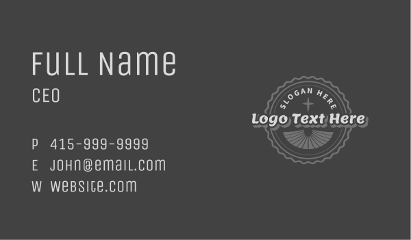 Generic Circle Business Business Card Design Image Preview