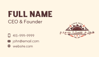Hammer Chisel Woodworking Business Card Image Preview