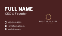 Elegant Luxury Frame Business Card Design