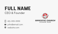 Workout Muscle Trainer Business Card Image Preview