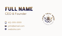 Skull Combat Sword Business Card Image Preview