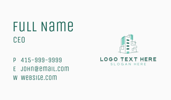 Building Structure Architect Business Card Design Image Preview